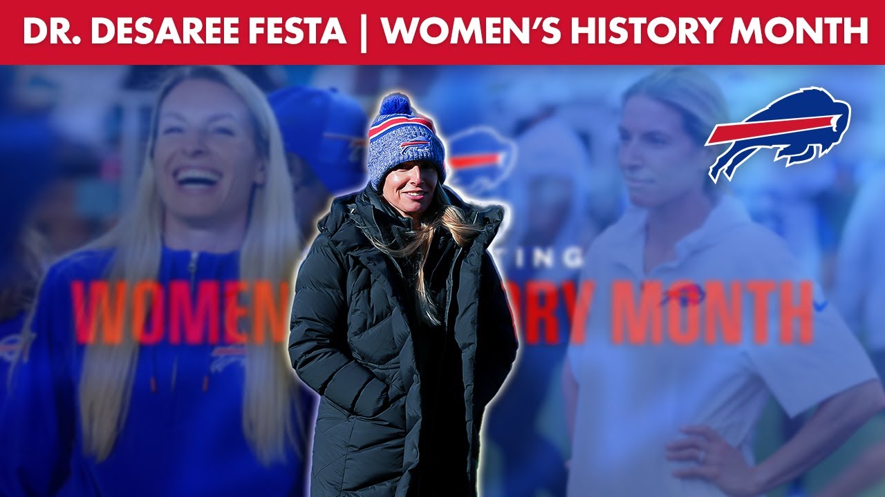 Bills Team Sports Psychologist Dr. Desaree Festa Talks Mental Health | Women's History Month