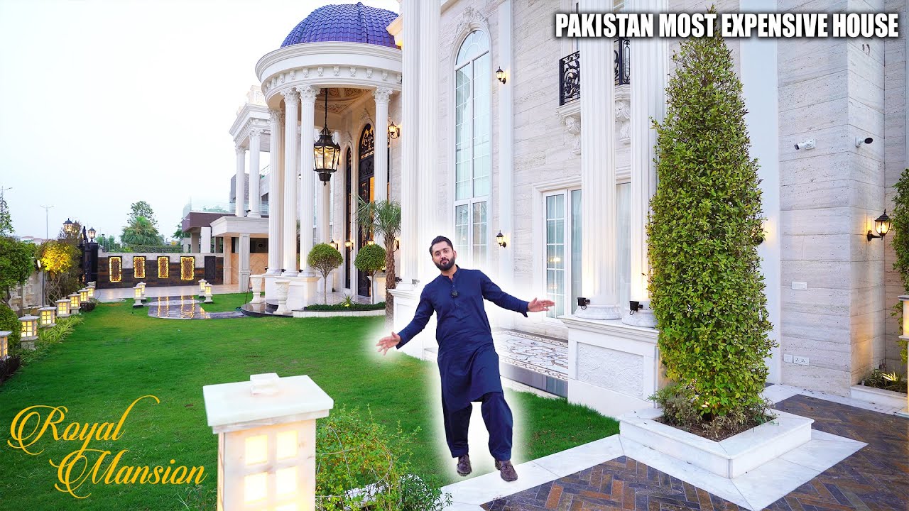 45 CRORE Mansion for Sale | Touring Pakistan Most Expensive House!