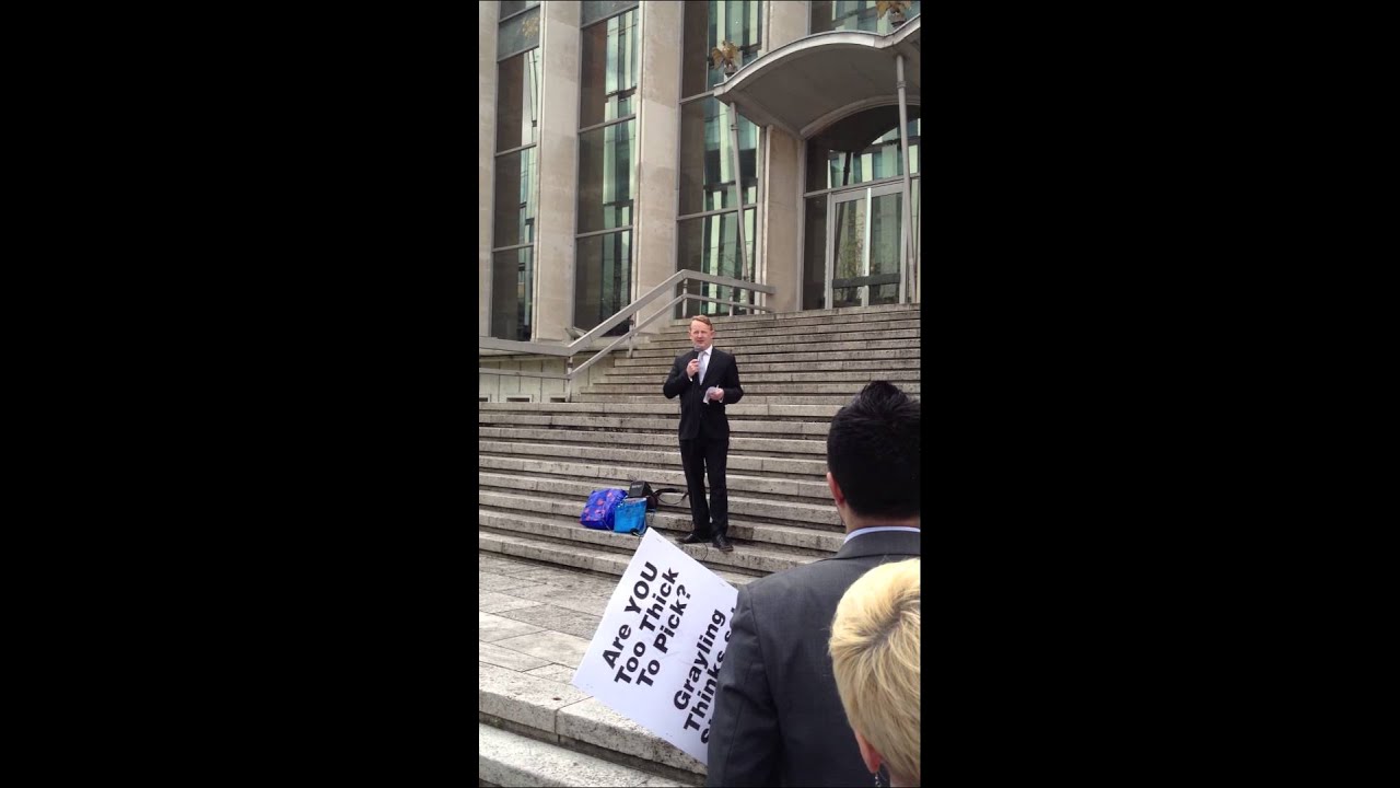 Transforming Legal Aid - Pete Weatherby QC Talking At The Legal Aid Cuts Protest 21.05.2013