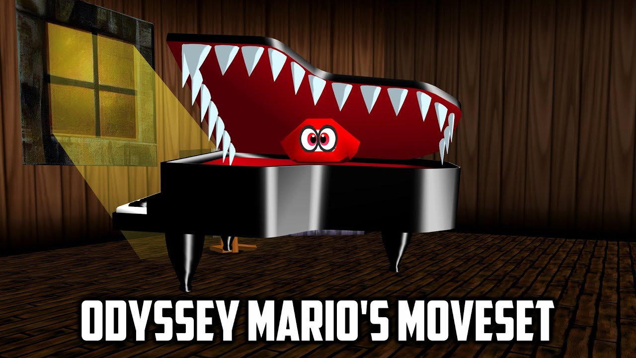 ⭐ Super Mario 64 PC Port - Odyssey Mario's Moveset (OMM) v5.0.0 Part 3 - Big Boo's Haunt captures