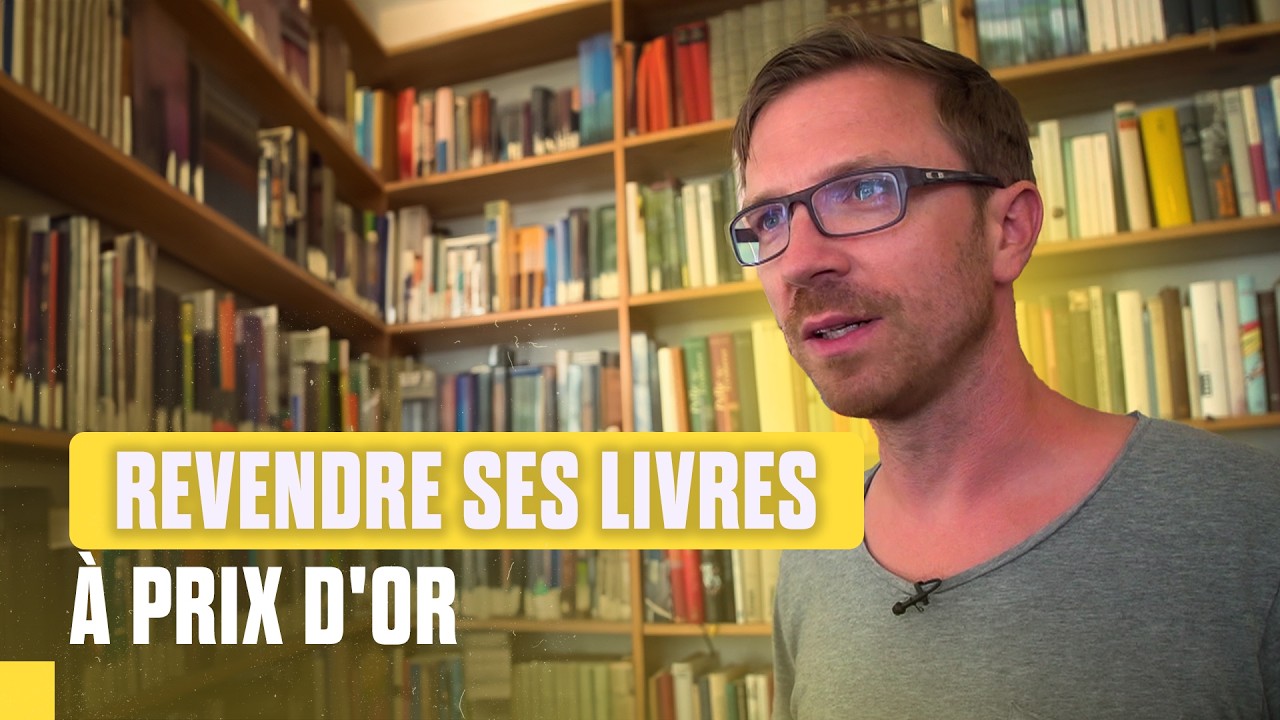 Il a fait fortune avec une application de livres d'occasion !