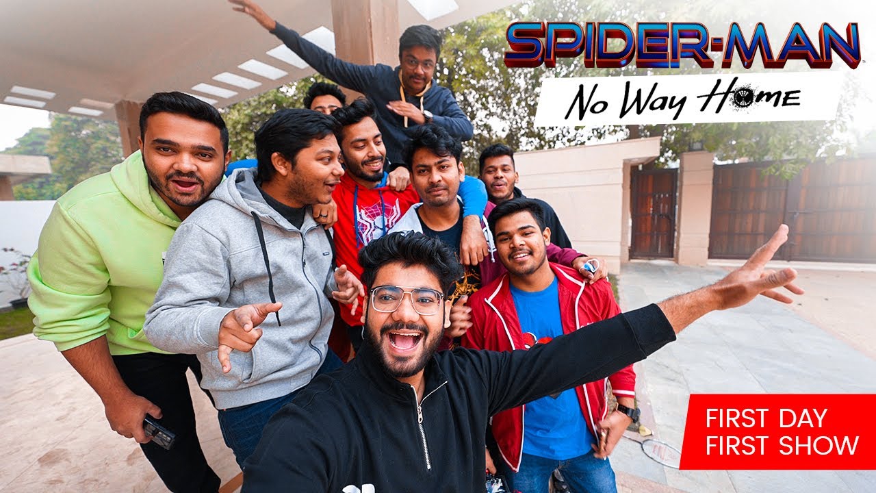 SPIDER-MAN : NO WAY HOME! (1st DAY 1st SHOW) with HYDRA CLAN! 😍 - HYDRA ALPHA VLOGS!