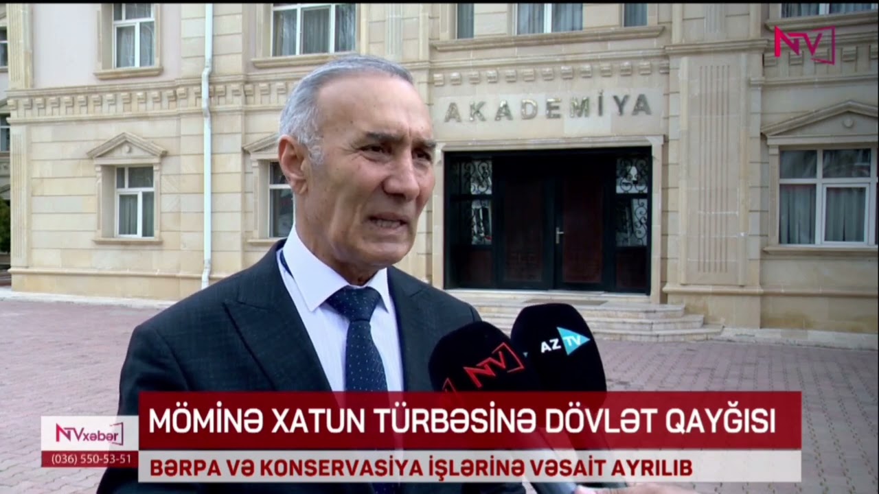 Naxçıvan şəhərində yerləşən Möminə xatun türbəsinin bərpa və konservasiyası işlərinə vəsait ayrılıb