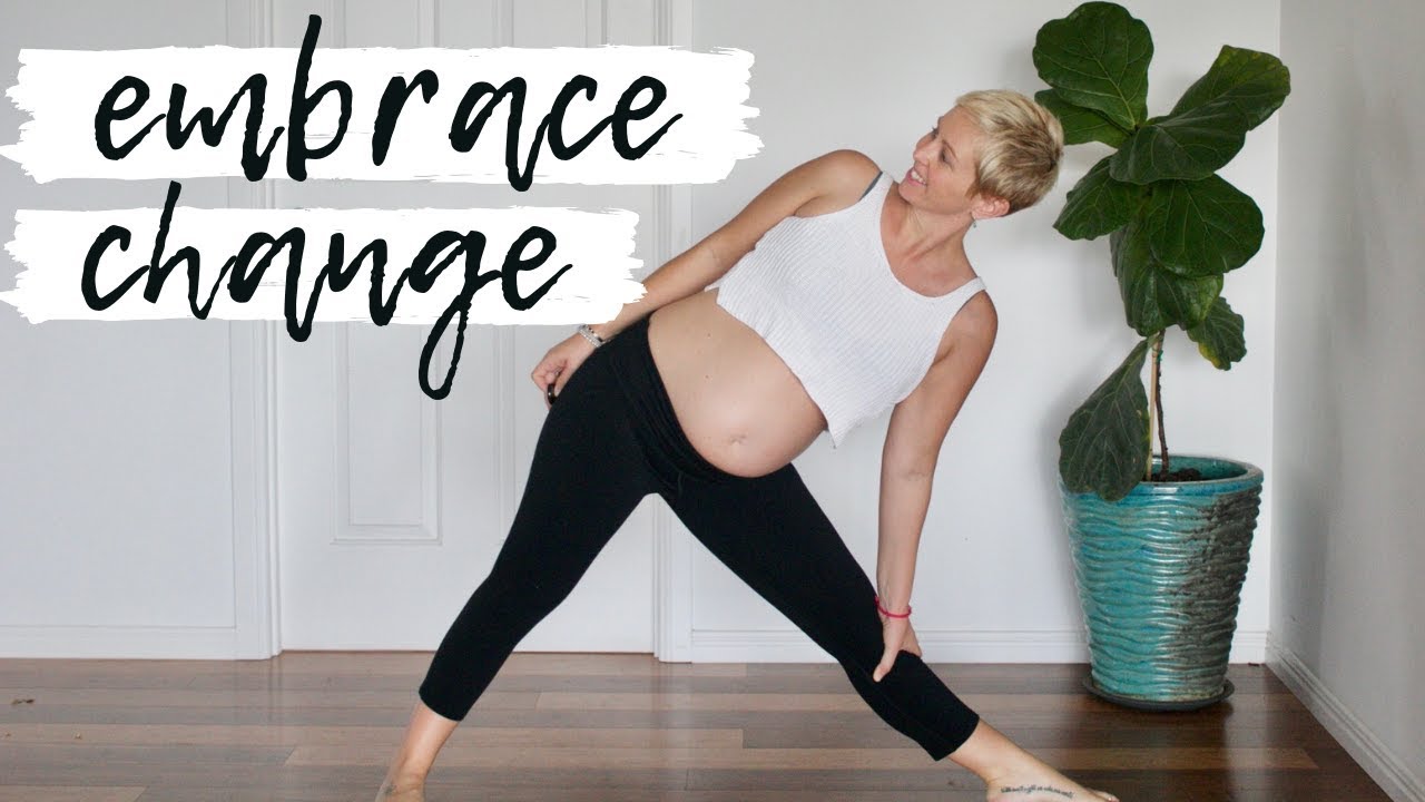 All Trimesters Pregnancy Yoga // Embrace the changes of pregnancy