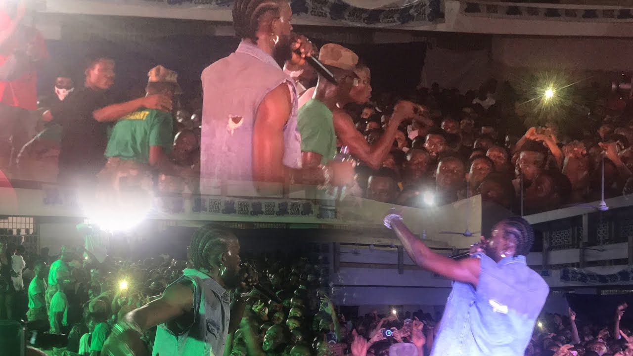 Black Sherif storms Aggrey Memorial as he performs his hit songs 🔥🔥🔥