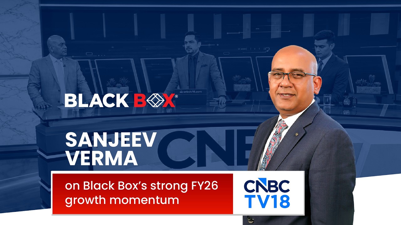 Watch | Black Box shares its FY27 growth outlook on @CNBC-TV18