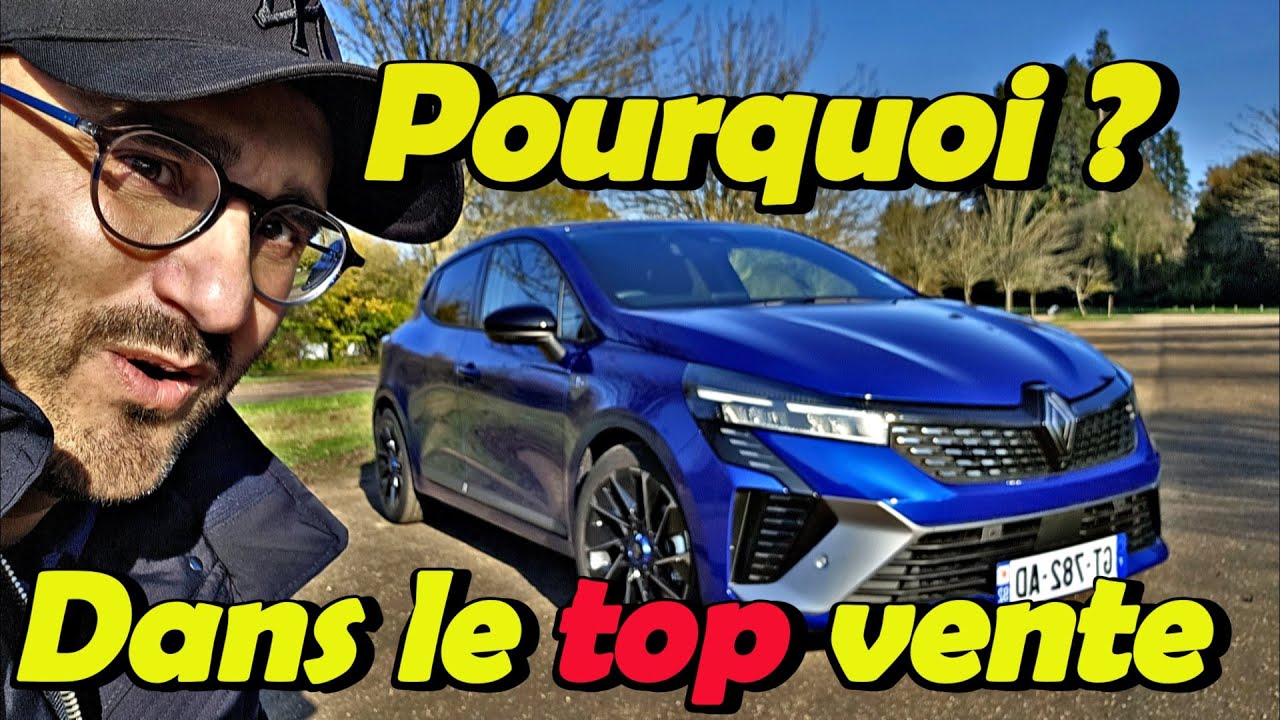 TRÈS VENDUES EN FRANCE LA RENAULT CLIO 5 MAIS POURQUOI ? (Essai détaillé Clio E-Tech 145ch)