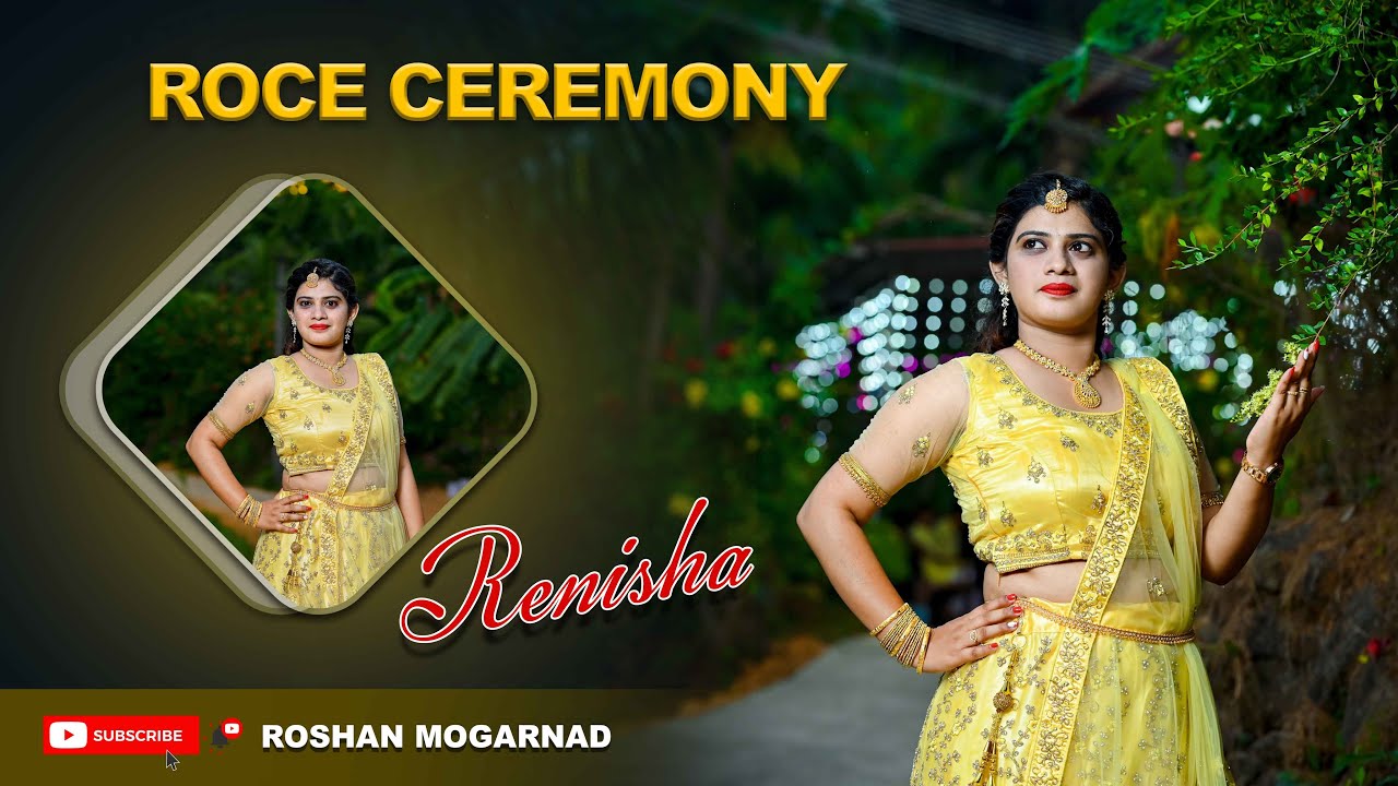 Roce ceremony of Renisha, A Traditional Ceremony for Mangalorean ,By- Roshan Mogarnad