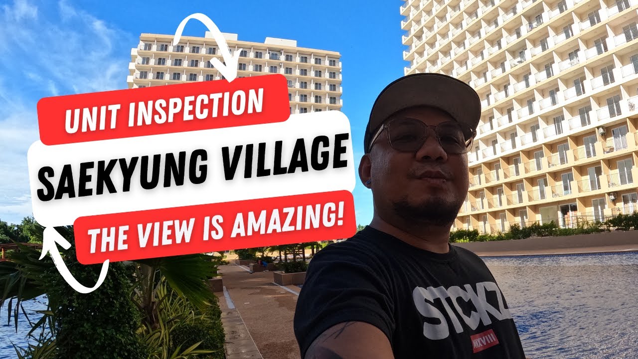 UNIT SITE VISIT FOR OUR CLIENT IN SAEKYUNG VILLAGE 1