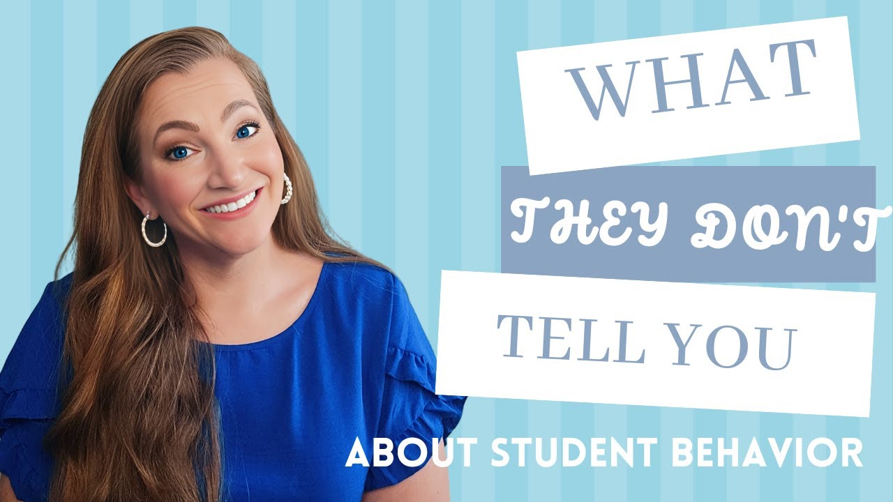 What I Wish I Knew About Student Behavior and Classroom Management Before Becoming A Teacher