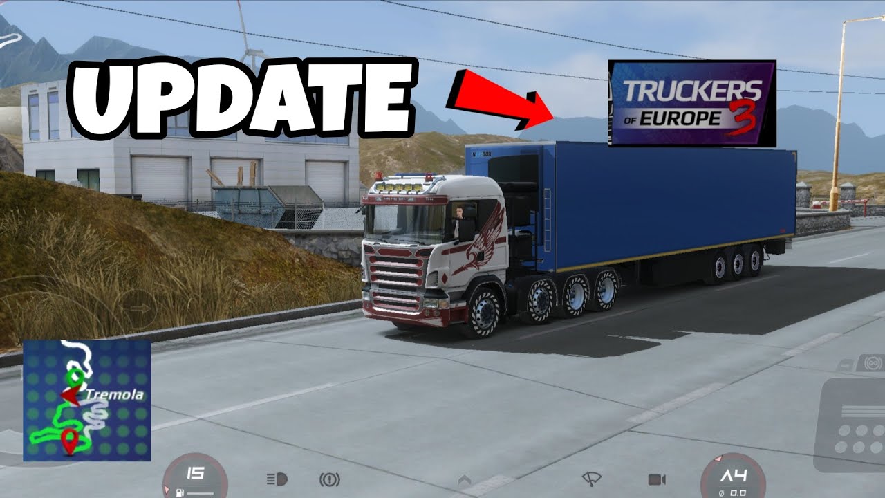 Truckers of Europe 3🚛||Snow Maps||(raining and sunset)