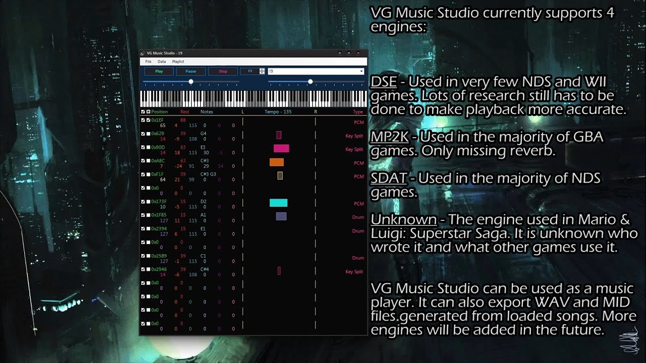 VG Music Studio Preview