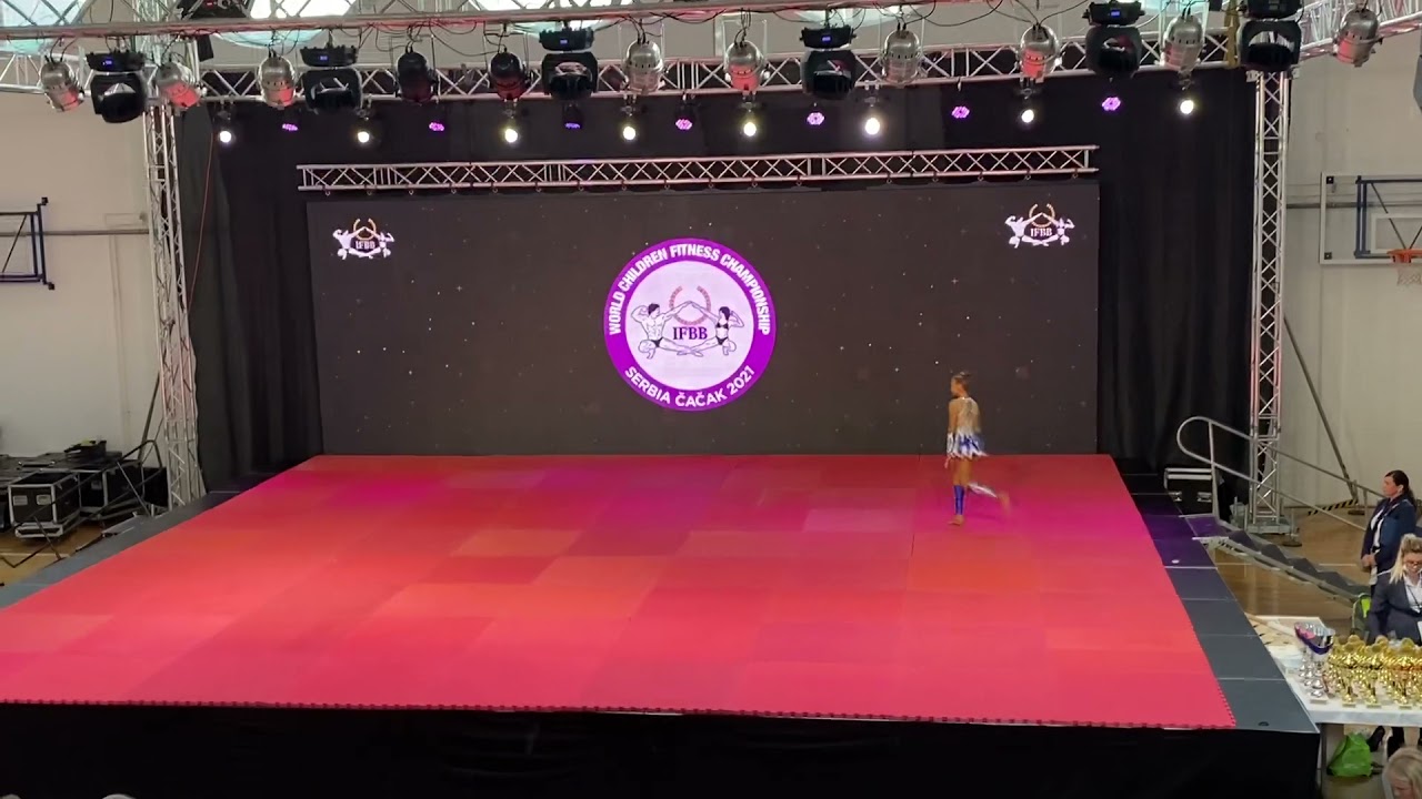 Kovács Rita, IFBB Children World Championship 2021, 2.helyezés Marcipán SE