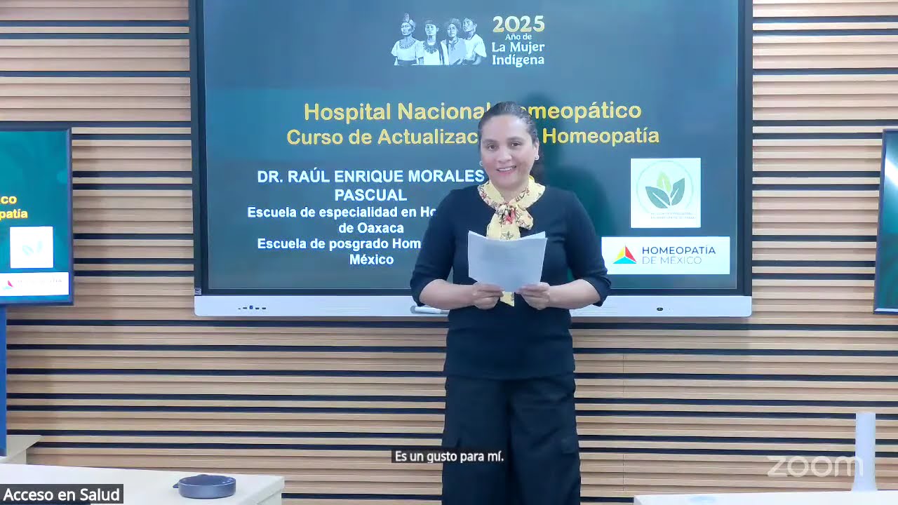 Curso de Actualizaci&oacute;n en Homeopat&iacute;a Hospital Nacional Homeop&aacute;tico
