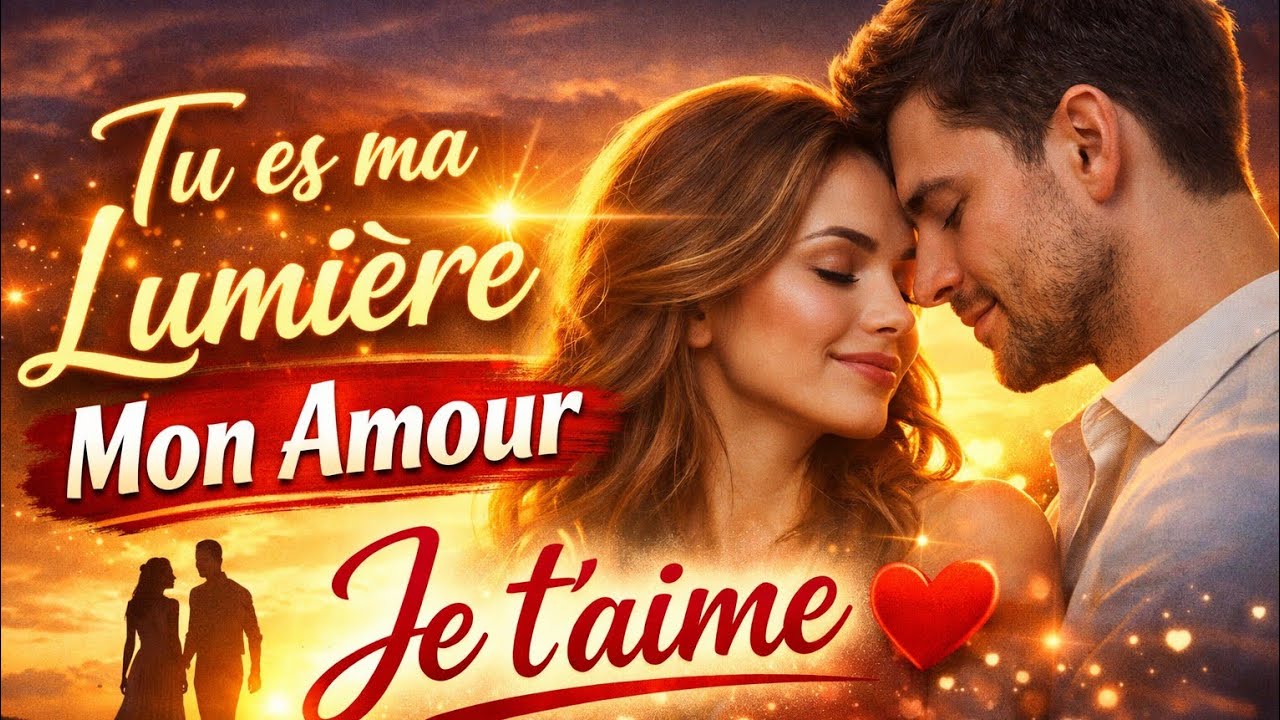 Tu es ma lumière mon amour je t’aime 