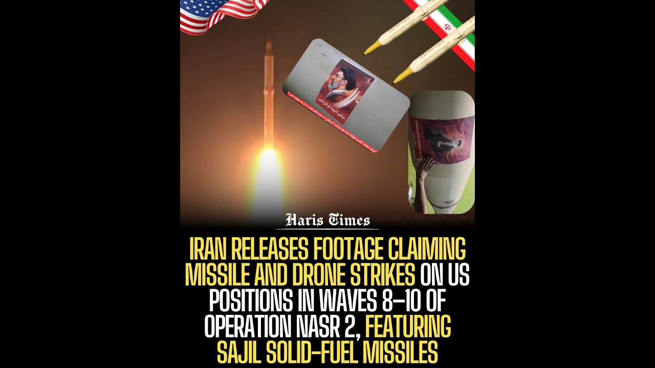 Operation Nasr 2: Iran Released Footage of Sajil Solid-Fuel Missiles Launch