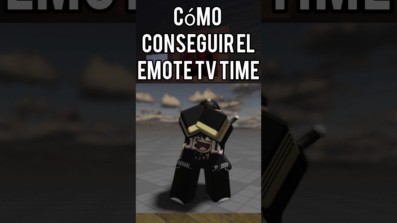 Como conseguir el EMOTE TV TIME EN FORSAKEN #forsaken #roblox