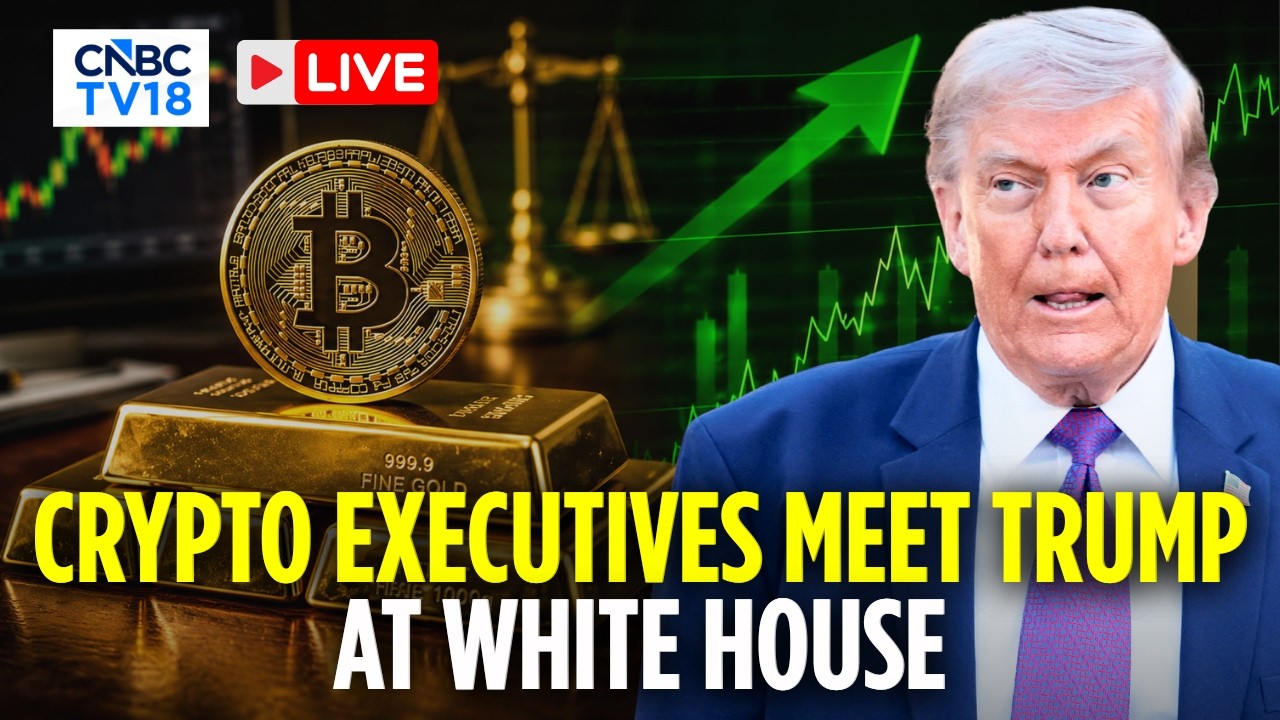 Donald Trump LIVE: US President Hosts Crypto Executives In White House | SEC Regulations |N18G