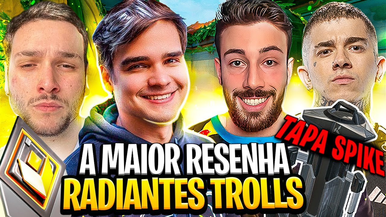 TCK, XAROLA e BLADEZ Fazem o RADIANTE virar um SHOW DE HUMOR! (XAROLA FEZ O TAPA SPIKE do FURQ)