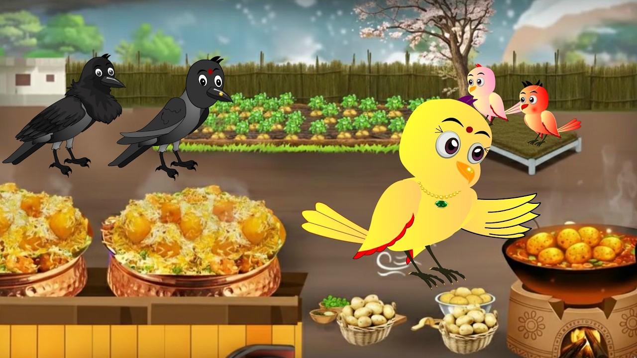 21-02-2026 |Chidiya Cartoon|cheelgudiya aur kuku ki ladai |moral Kahani Dekhao|rano birds stories tv