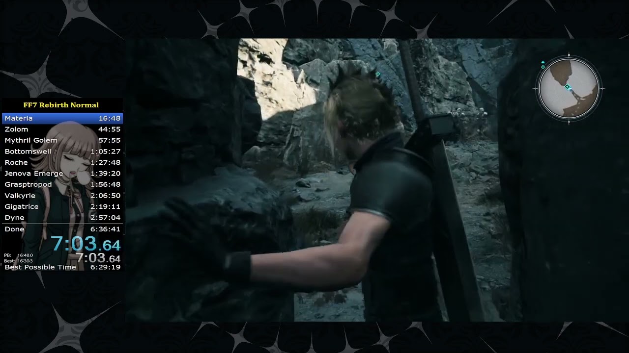FF7 Rebirth Any% Normal speedrun - 6:33:33