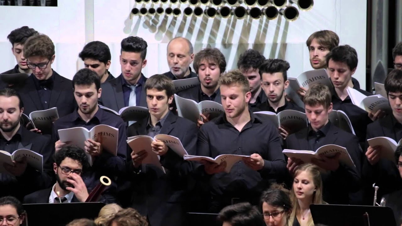 J BRAHMS - Schicksalslied op. 54 per coro misto e orchestra