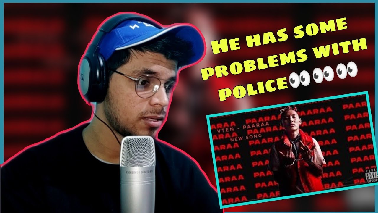 INDIAN RAPPER LISTEN TO VTEN - PARA | MUSIC VIDEO | REACTION | DEE - CODER