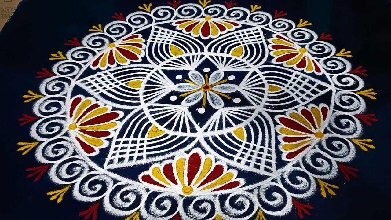 Sravana masam special rangoli designs 🌺 Beautiful festival kolam designs 🌺 Traditional padi kolam 🌺