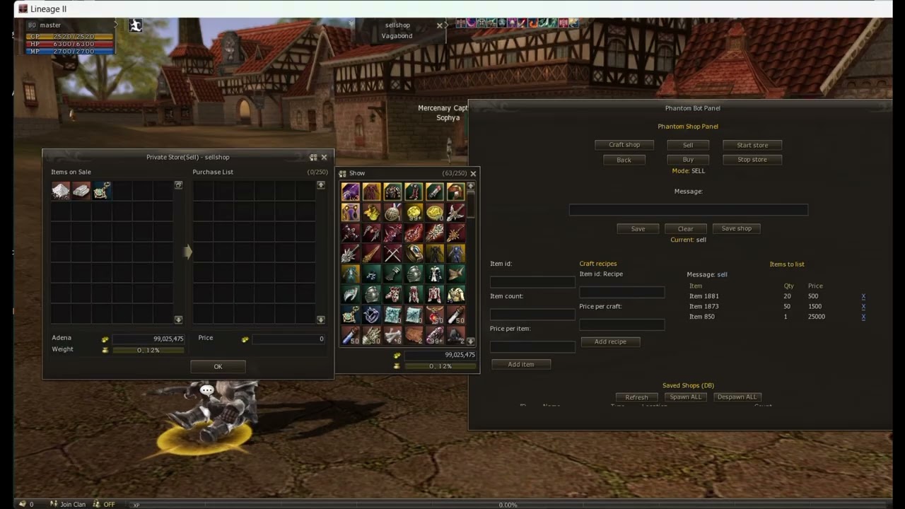 Phantoms Bot Shop Sell Buy Craft