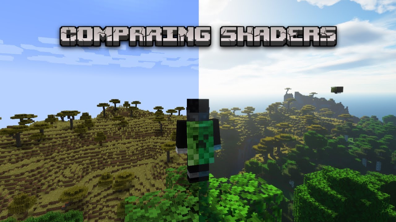 COMPARING SHADERS IN HD! [Minecraft 1.20.1]
