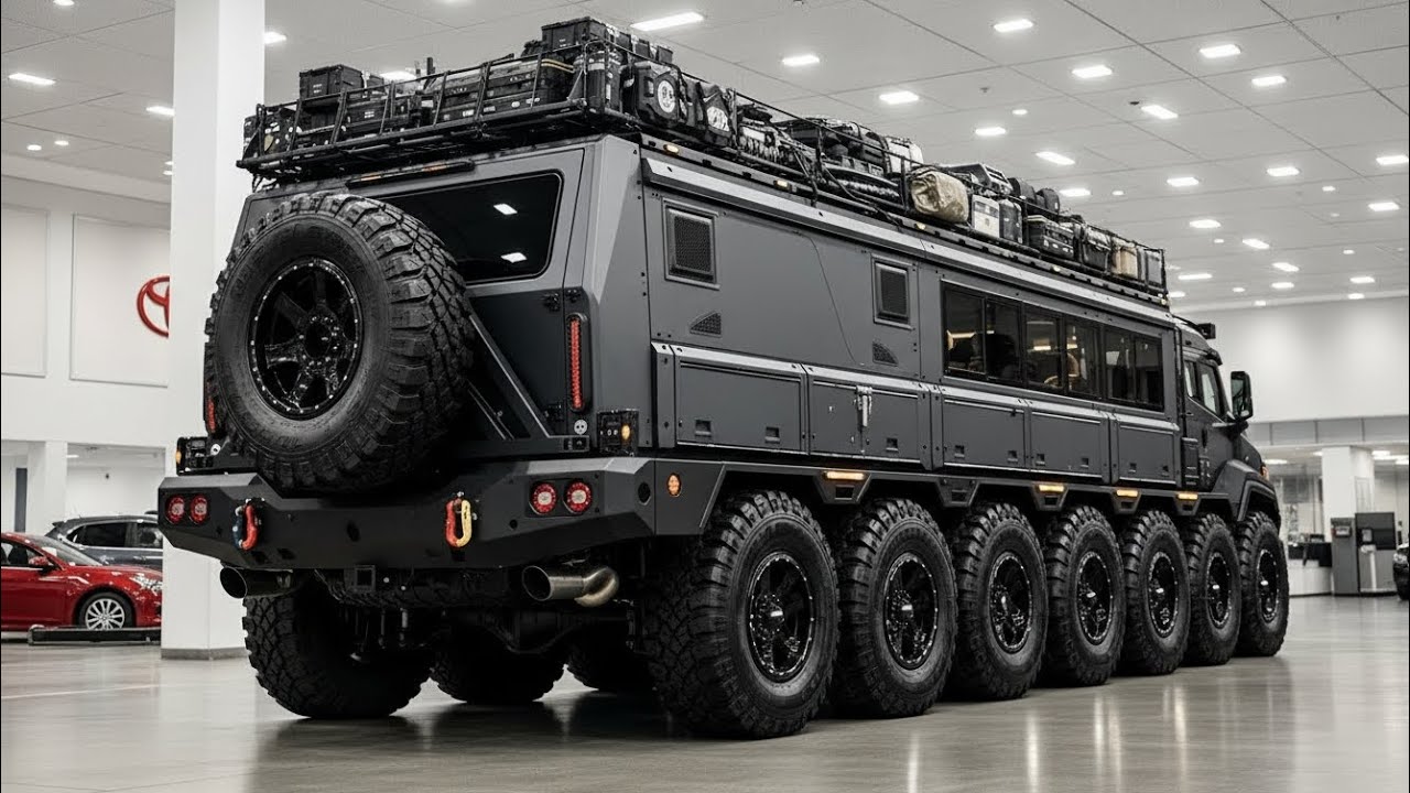 Toyota Thunderbea 2026 года с колесной формулой 16x16 ПОТРЯСАЕТ мир! Представлен монстр-трак мощн...