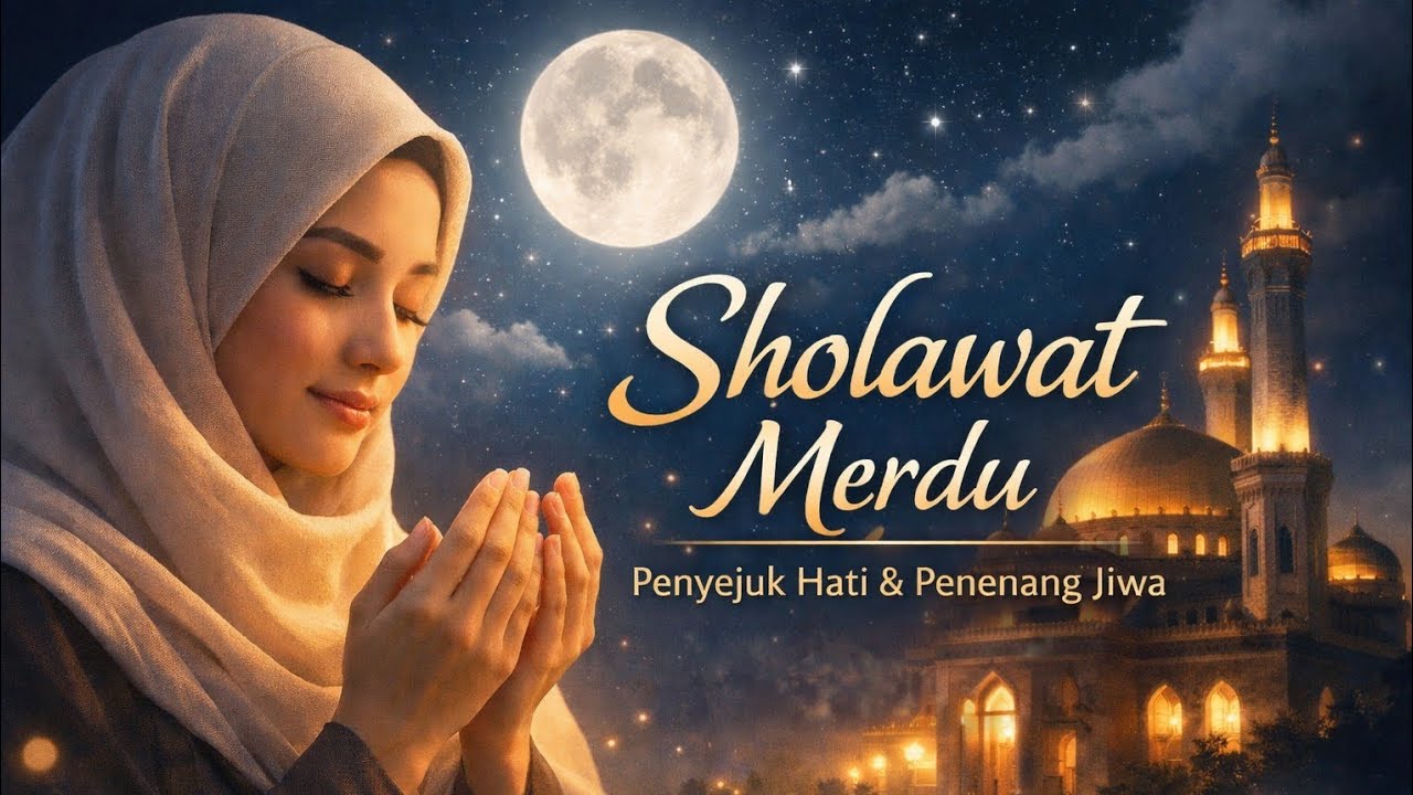 Sholawat Merdu 🌙 Penyejuk Hati & Penenang Jiwa