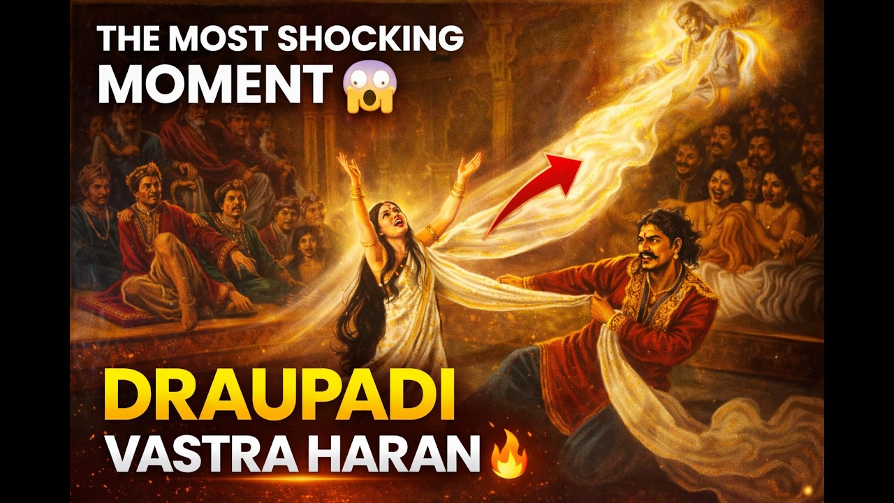 Draupadi Vastraharan 🔥 The Most Shocking Moment in Mahabharata 😱
