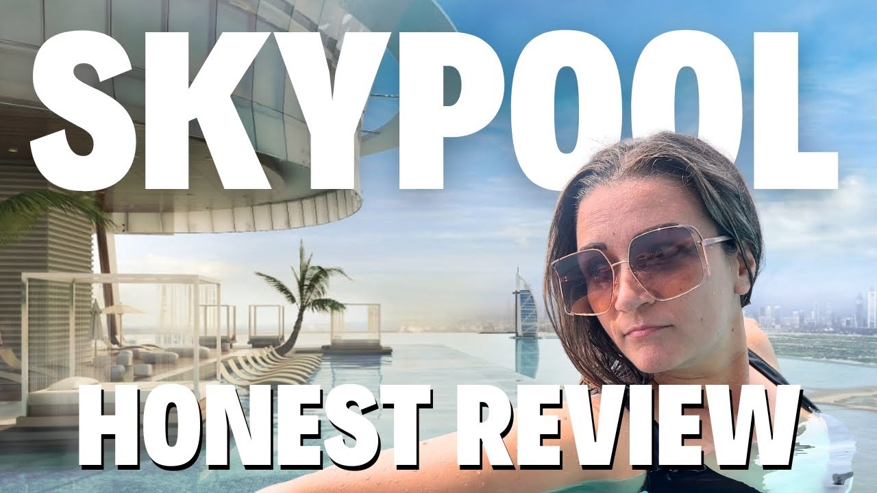 Посещение самого высокого в мире панорамного бассейна 360° | Полный обзор Aura Skypool Dubai