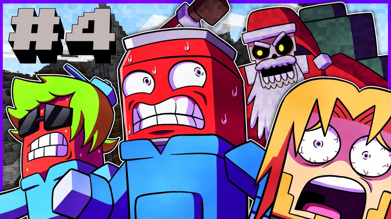 Christmas in Minecraft But Theres Unlimited Horror Mods (Day 4)