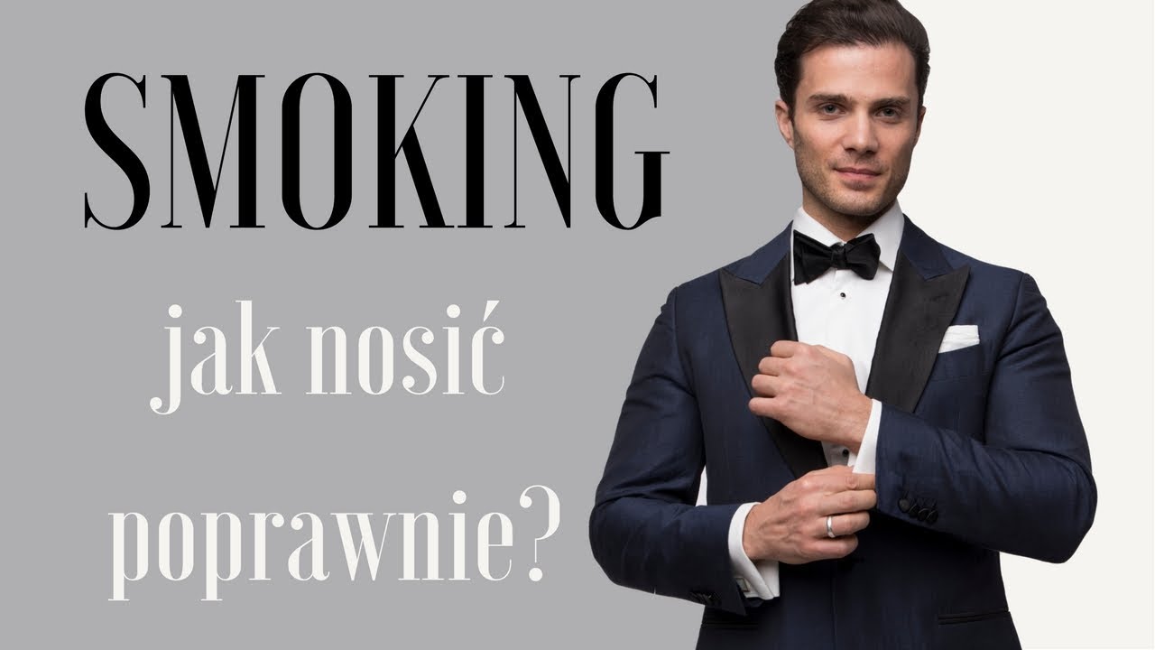 SMOKING - klasyczny zestaw black tie