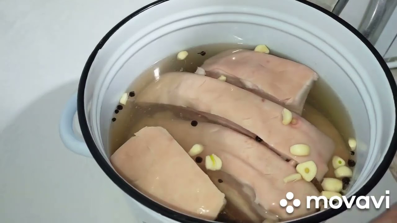 Копчение свинины, очень вкусный и простой рецепт.