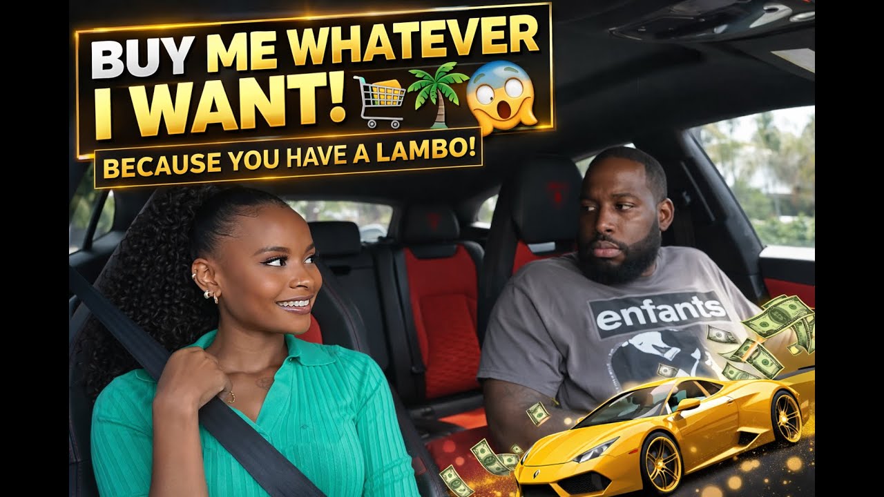 She Said I OWE Her a Trip & Shopping Spree Because I Drive a Lambo 😳💰 Gold Digger Prank