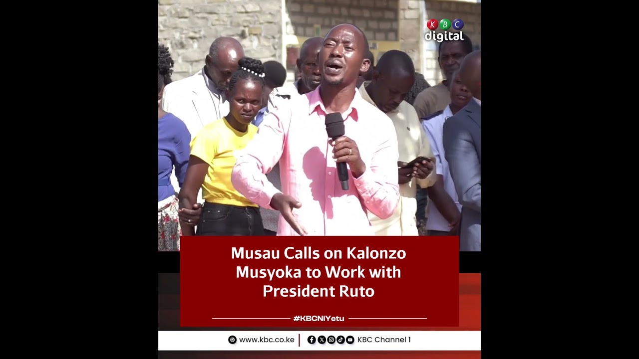 MP Musau urges Kalonzo Musyoka to consider working with President Ruto