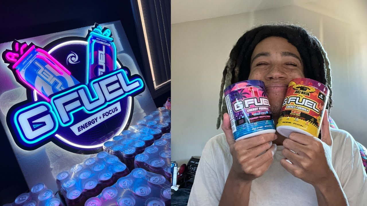 Mizzly's Ultimate G FUEL Tier List! 🔴