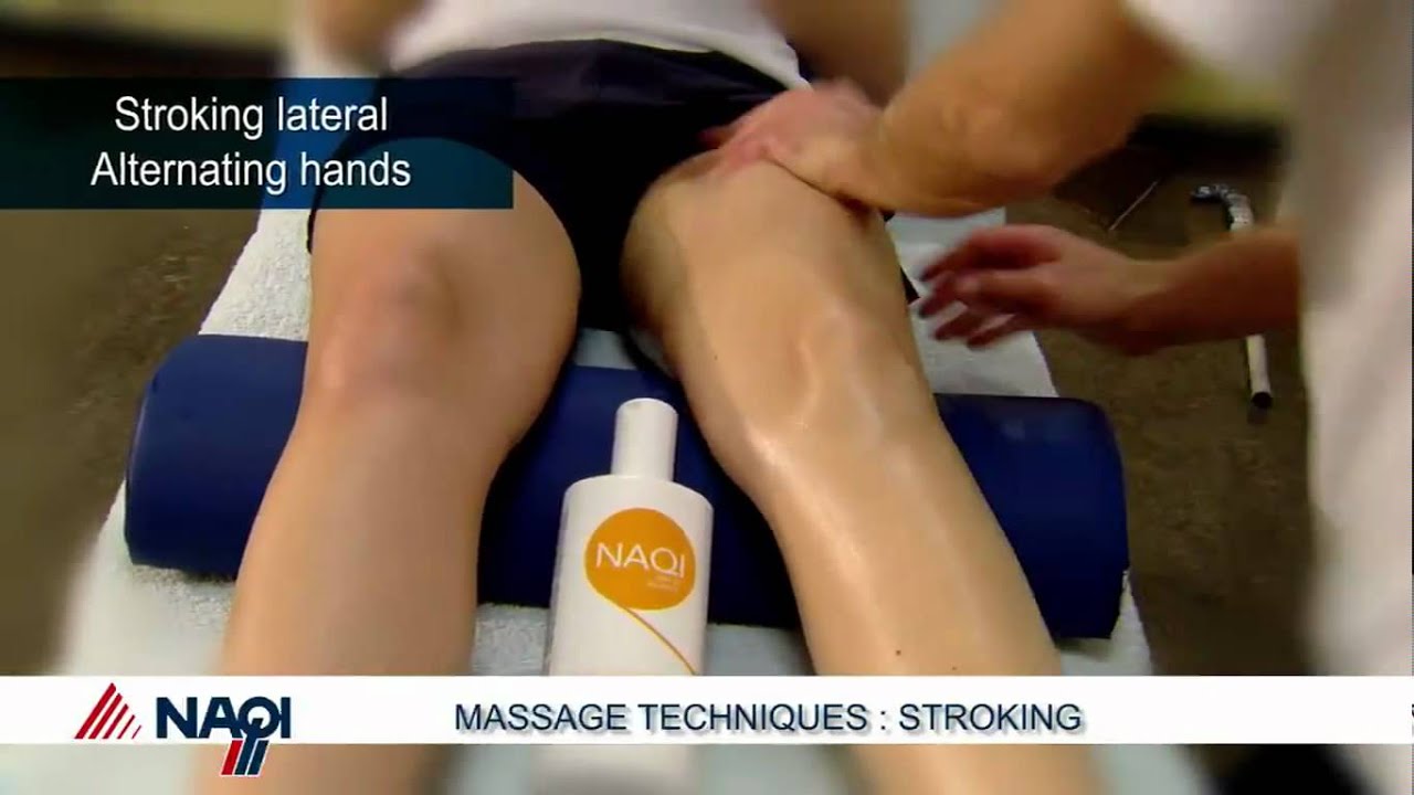 NAQI Massage Therapy Technique Stroking 1