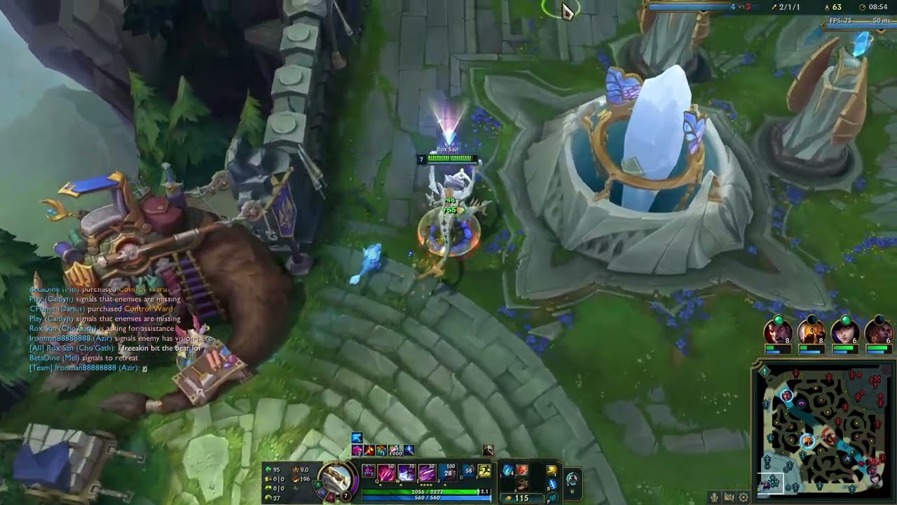 Cho'gath vs Akshan 16.5