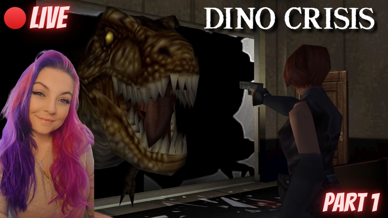ALPHA MALE PLAYS WITH DINOS 🔴 | Dino Crisis 1