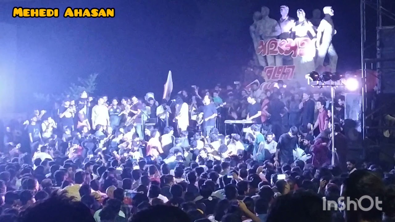 Om - Meghdol live at TSC Auditorium; Sohingsota Birodhi Concert