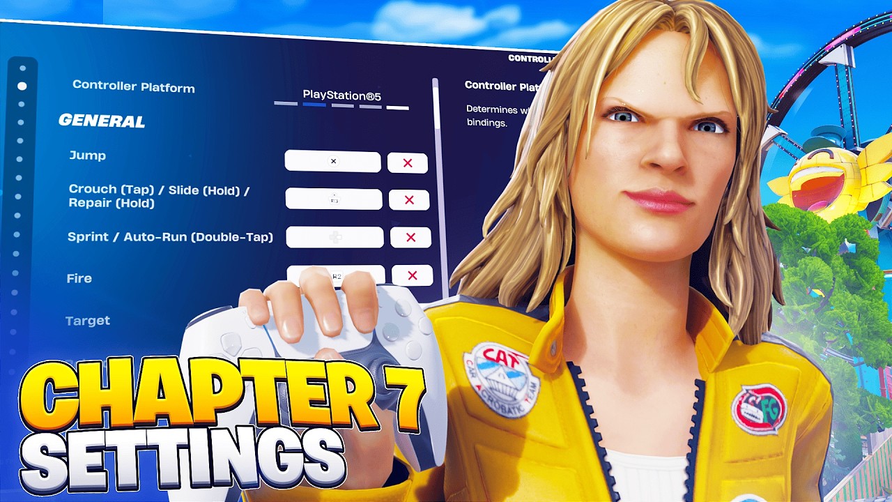 BEST Tracking  SETTINGS + Sensitivity in Chapter 7 (Fortnite Tutorial)