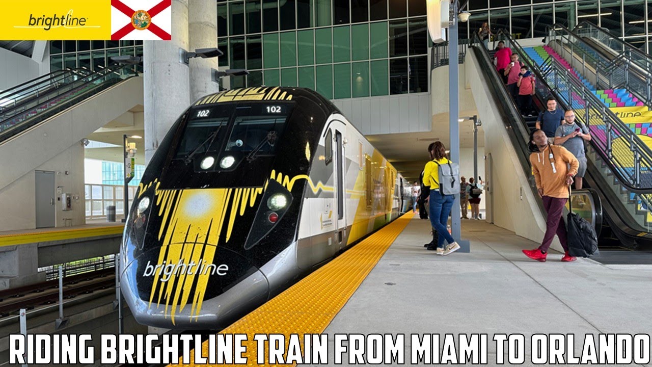 Riding Brightline from Miami to Orlando