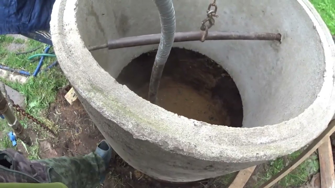 Вырезка в центральную воду и в свой колодец