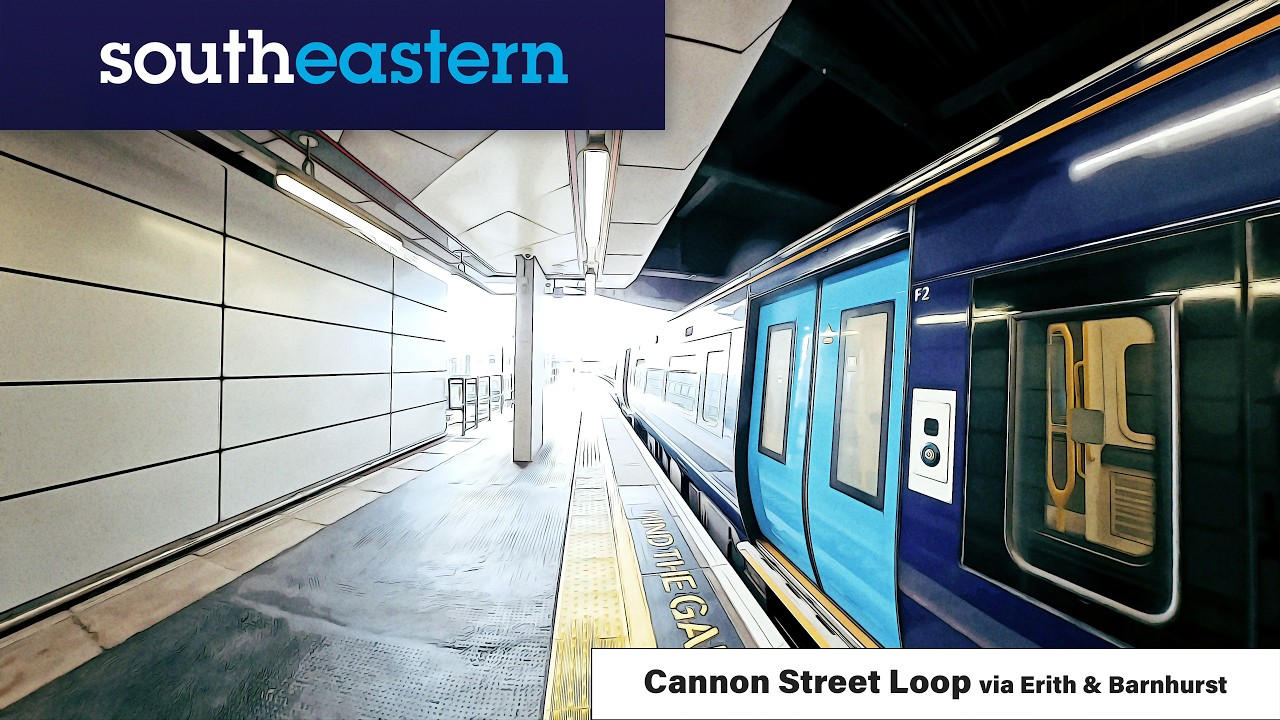 Cannon Street Loop – 1h27m on Southeastern  Clockwise via Erith & Barnehurst