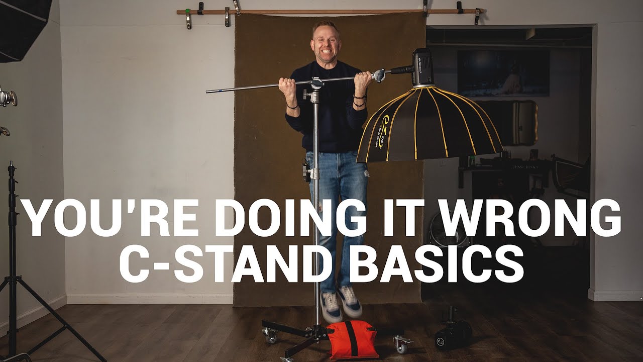 🛑 Stop Using Your C-Stand Wrong! Must-Know Setup & Safety Tips 😎👍