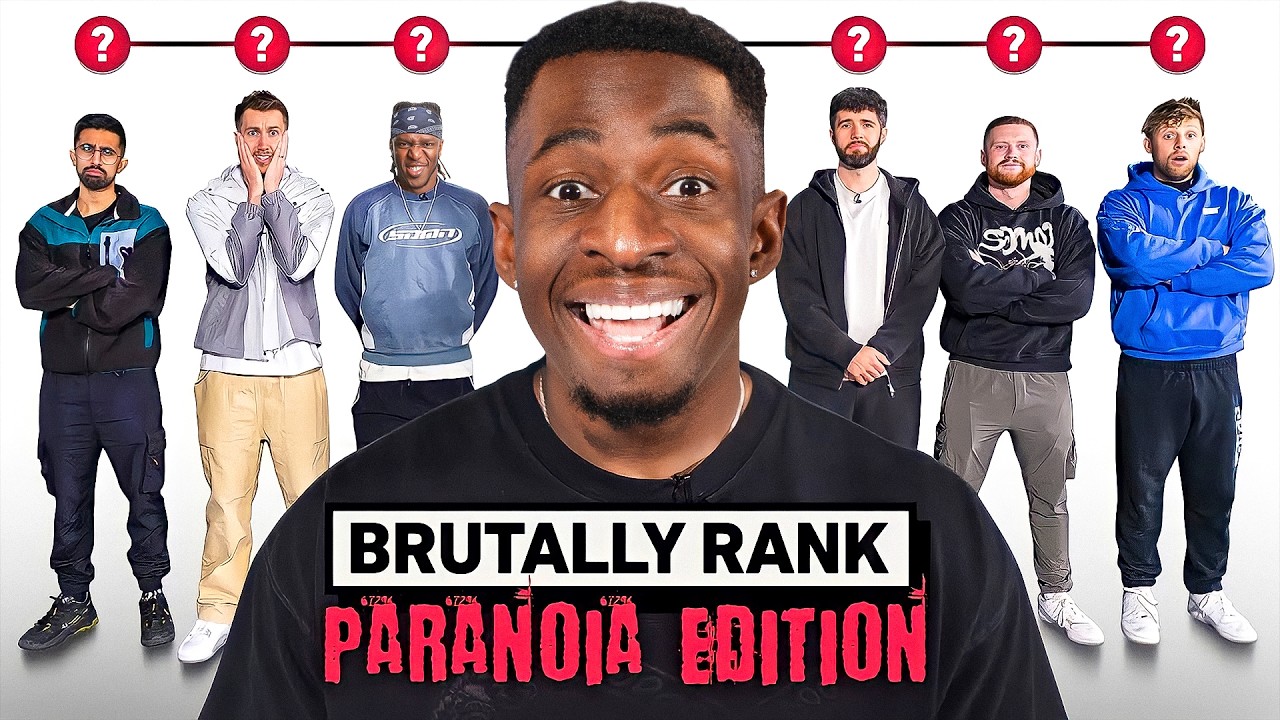 BRUTALLY RANKING THE SIDEMEN!!